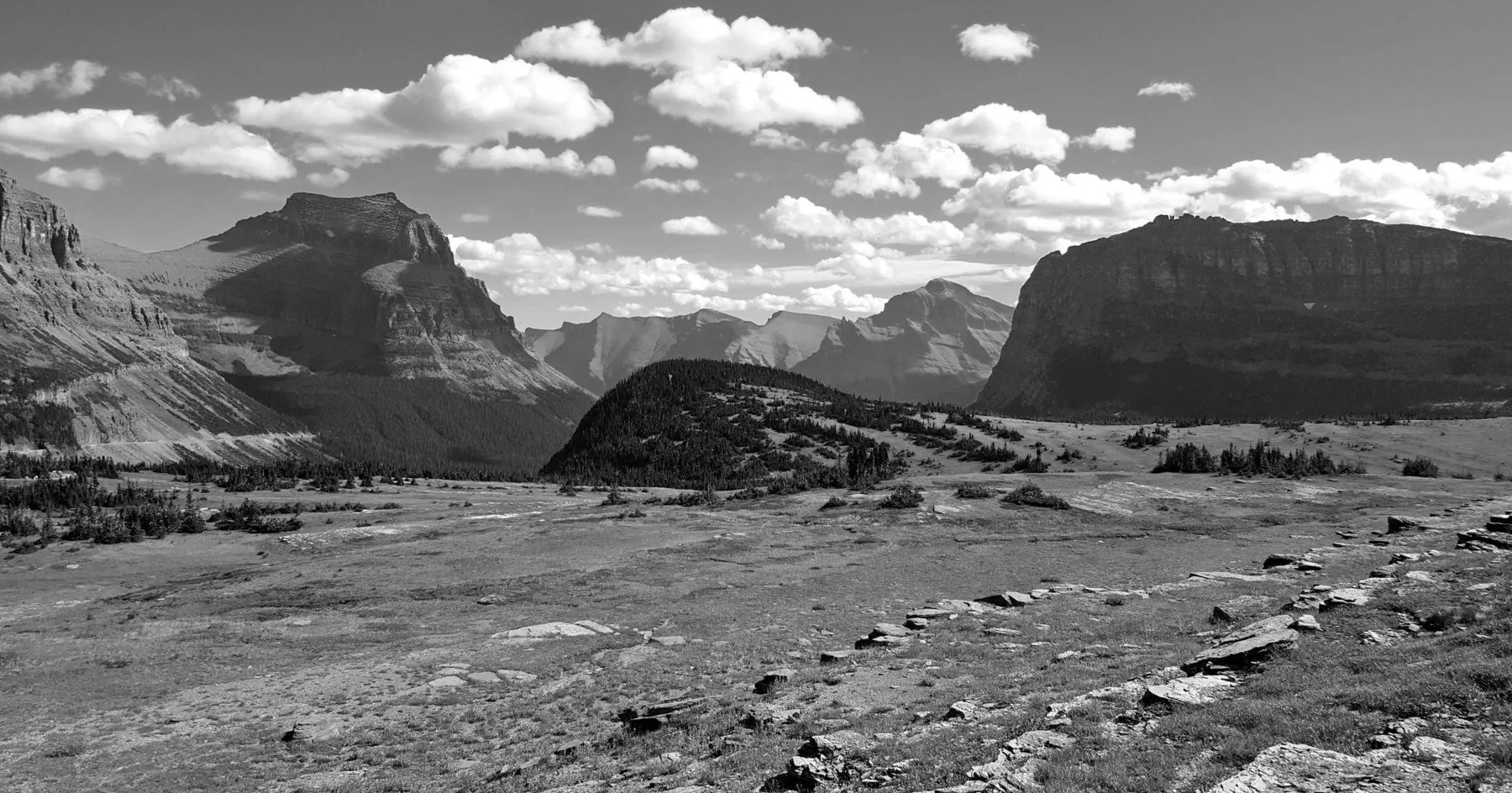 Expansive Montana mountain landscape